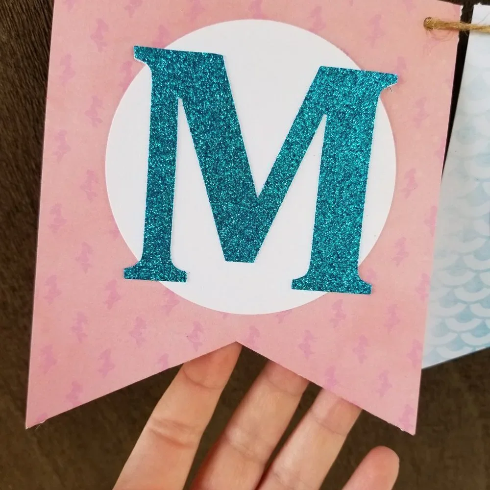 Mermaid Theme Party | Believe in Mermaids Banner